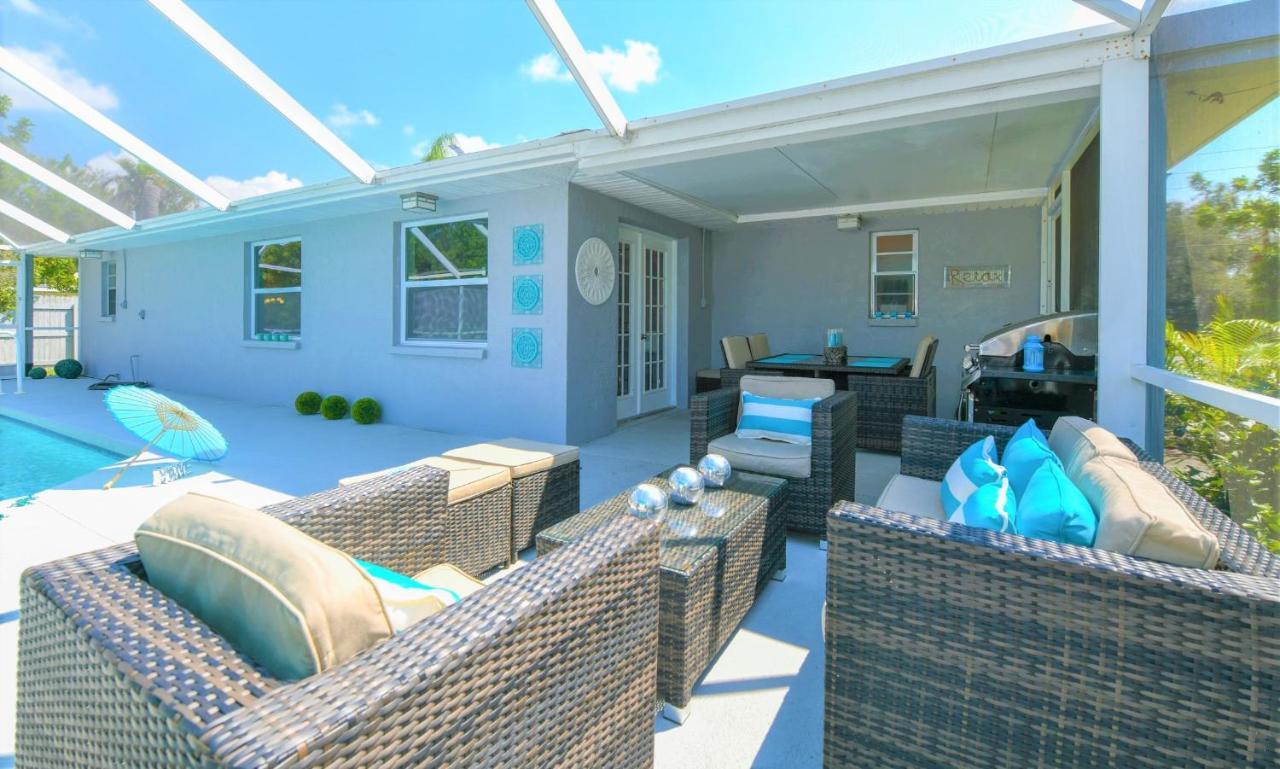 Contemporary Cozy Pool Villa II - Pool & Nearby Beach Venice Bagian luar foto